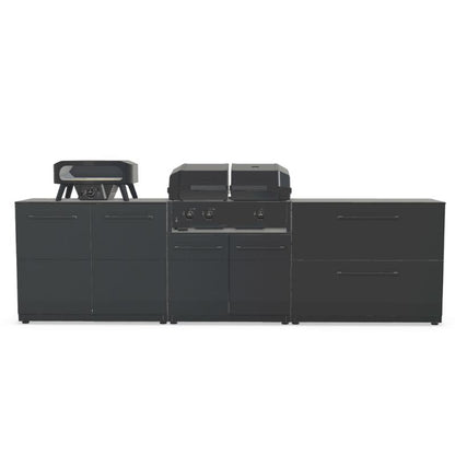 Cozze Elements Modular Outdoor Kitchen - Quattro 900 Grill with Storage