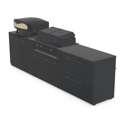 Cozze Elements Modular Outdoor Kitchen - Quattro 900 Grill with Storage