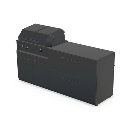 Cozze Elements Modular Outdoor Kitchen - Quattro 900 Grill with Storage Cozze