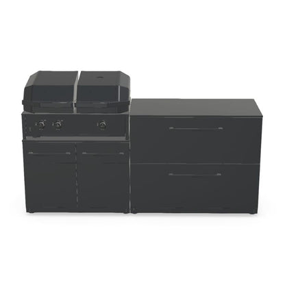 Cozze Elements Modular Outdoor Kitchen - Quattro 900 Grill with Storage Cozze