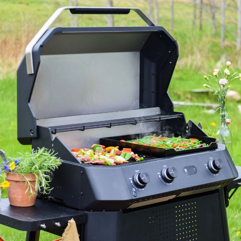 Cozze G-800 Combo Plancha Grill Gas