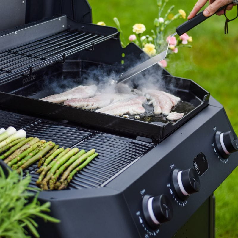 Cozze G-800 Combo Plancha Grill Gas