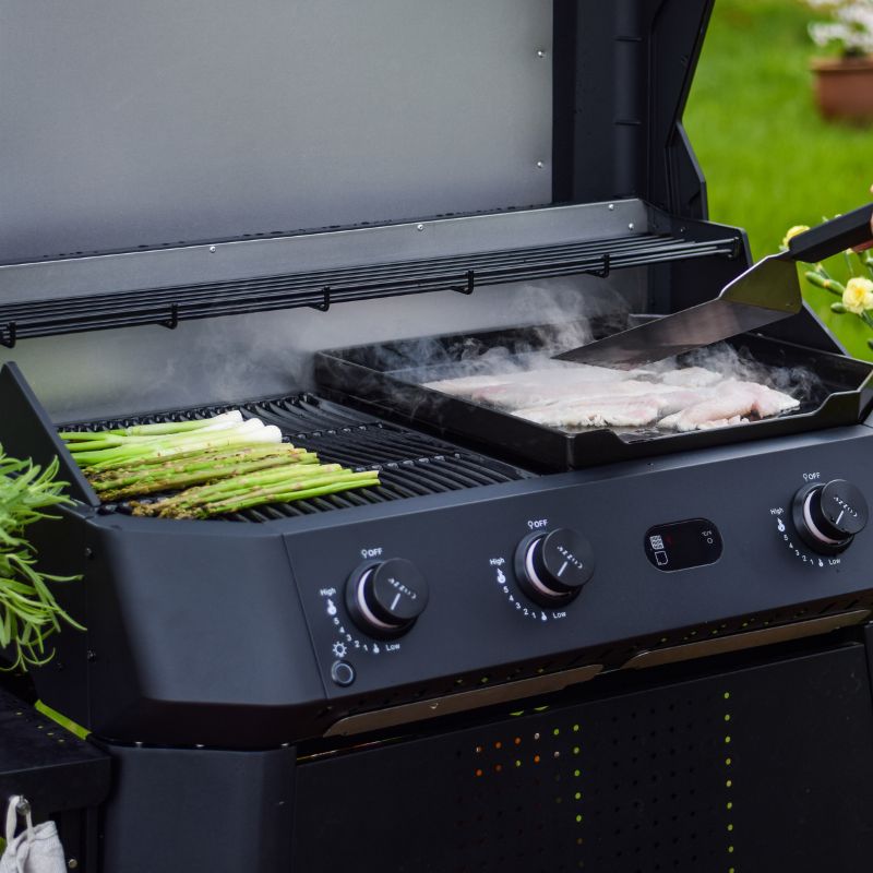 Cozze G-800 Combo Plancha Grill Gas