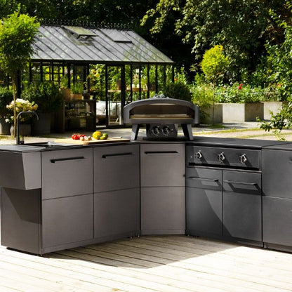 Cozze Gas Pizza Oven 24" - Black Edition