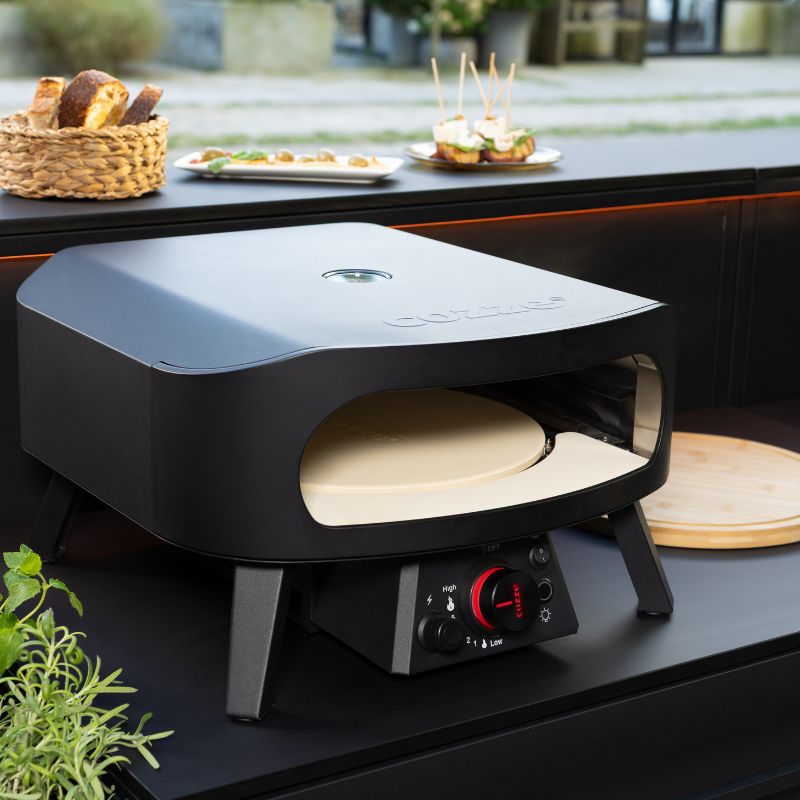 Cozze Rotate Gas Pizza Oven 13" - Black Edition
