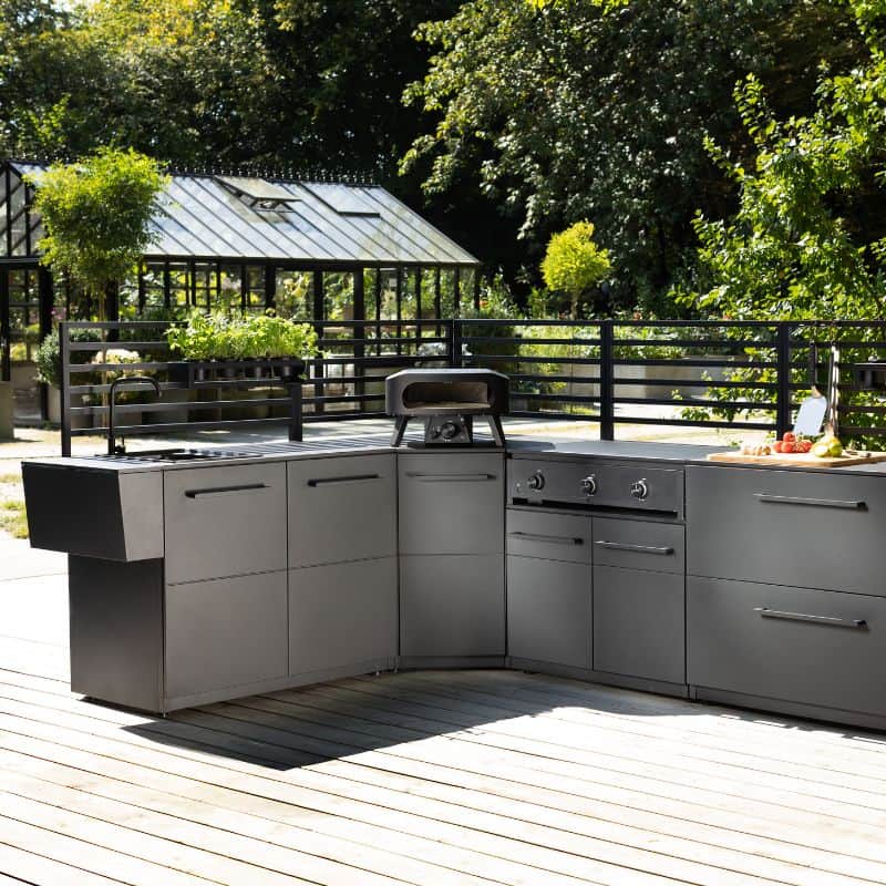 Cozze Rotate Gas Pizza Oven 13" - Black Edition