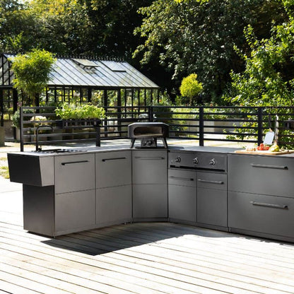 Cozze Rotate Gas Pizza Oven 13" - Black Edition