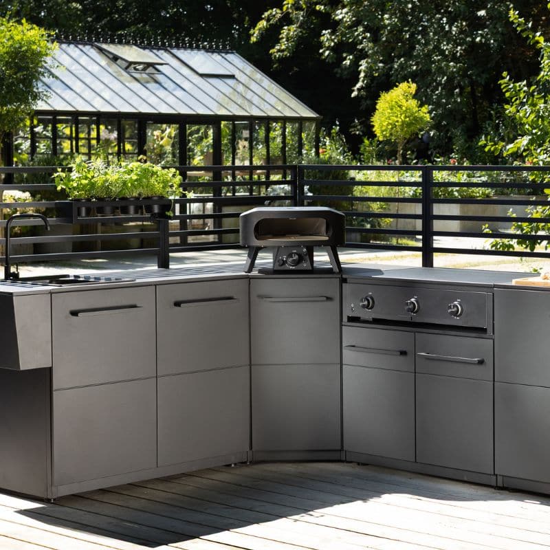 Cozze Rotate Gas Pizza Oven 13" - Black Edition