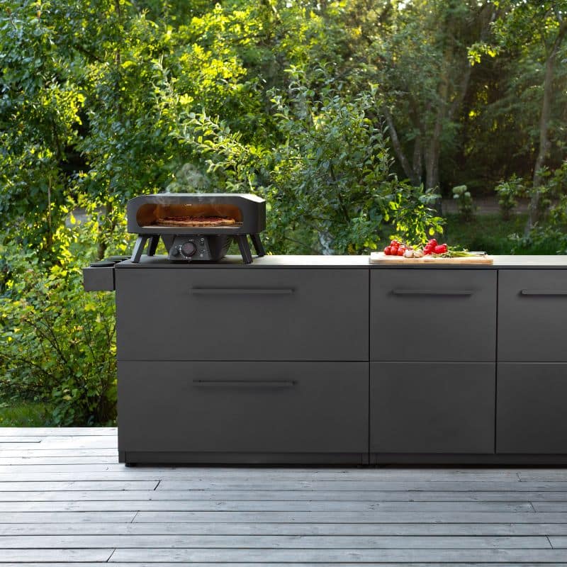 Cozze Rotate Gas Pizza Oven 17" - Black Edition