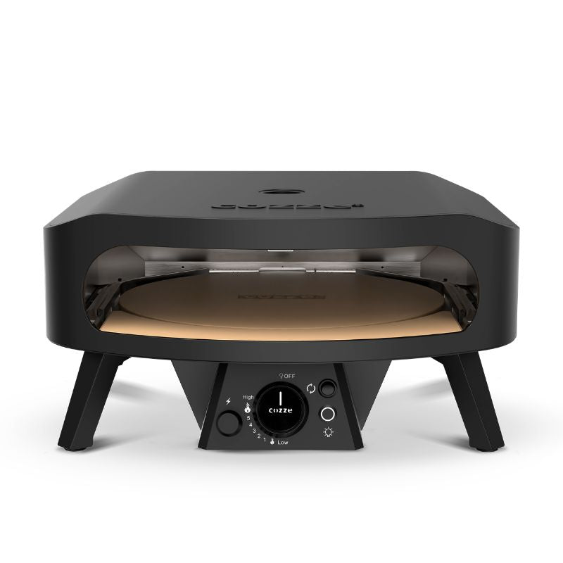 Cozze Rotate Gas Pizza Oven 17" - Black Edition