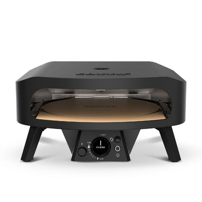 Cozze Rotate Gas Pizza Oven 17" - Black Edition