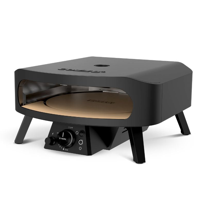 Cozze Rotate Gas Pizza Oven 17" - Black Edition