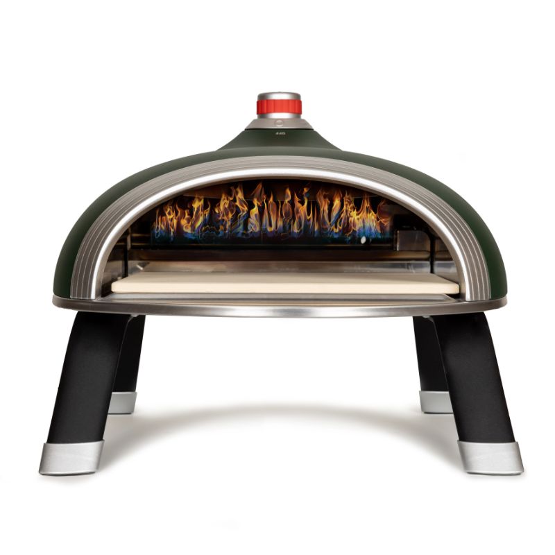 DeliVita Diavolo Gas-Fired Pizza Oven Green