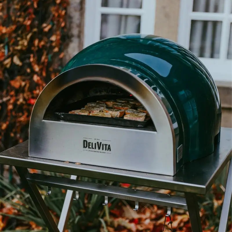 DeliVita Emerald Fire Wood Fired Pizza Oven   