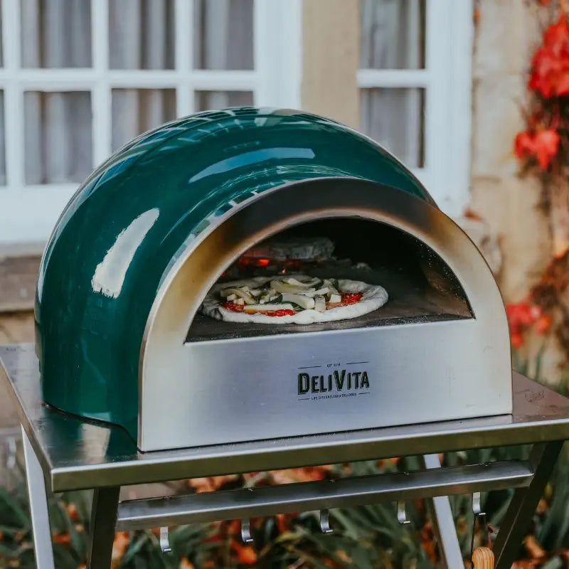 DeliVita Emerald Fire Wood Fired Pizza Oven   