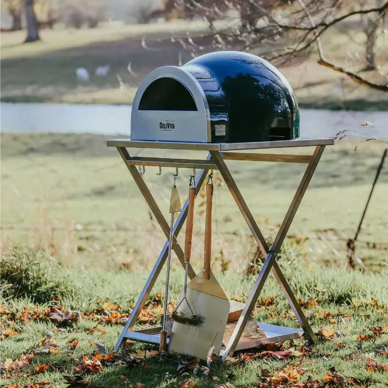 DeliVita Emerald Fire Wood Fired Pizza Oven   