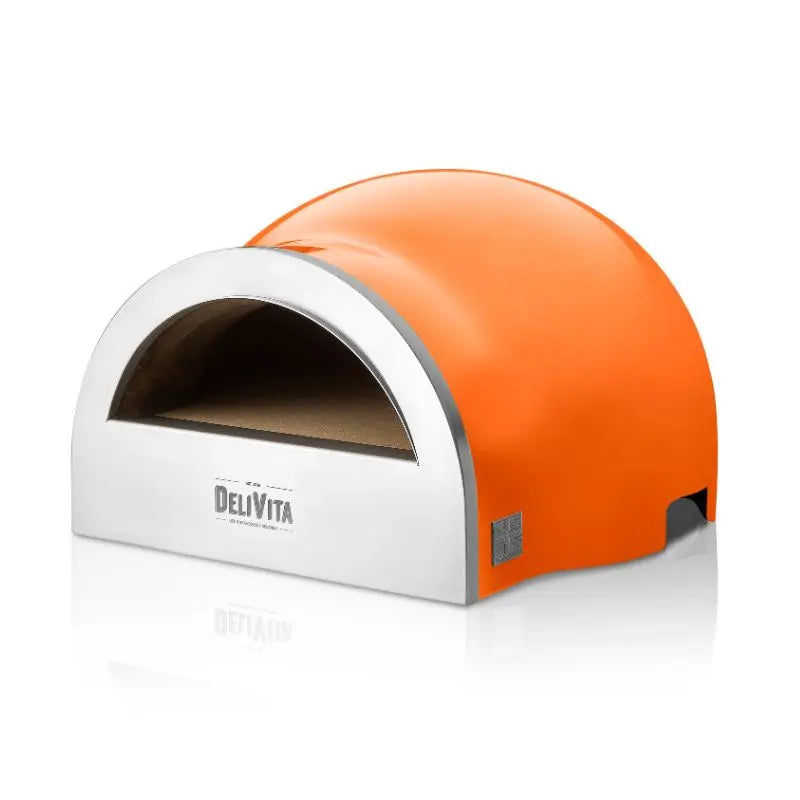 DeliVita Orange Blaze Wood Fired Pizza Oven   