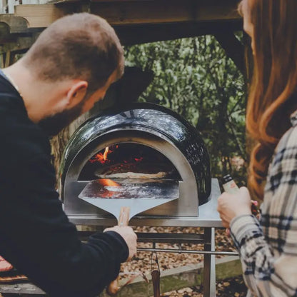 DeliVita Very Black Wood Fired Pizza Oven   