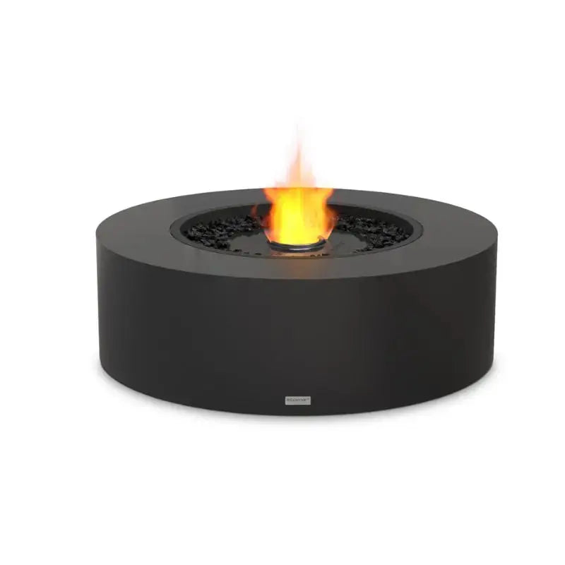 EcoSmart Fire Ark 40 Bioethanol Fire Pit Table Graphite Black Burner 