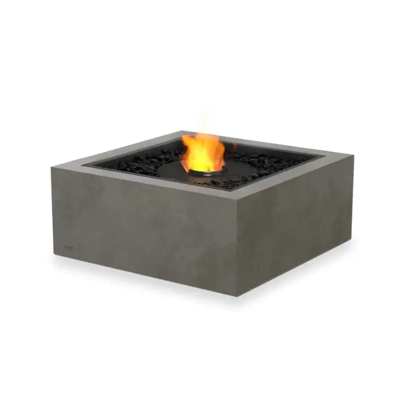 EcoSmart Fire Base 30 Bioethanol Fire Pit Table Natural Black Burner 