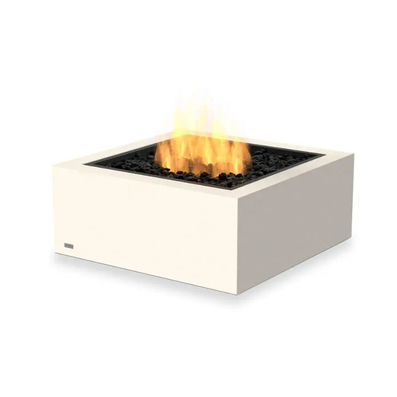 EcoSmart Fire Base 30 Gas Fire Pit Table Bone  