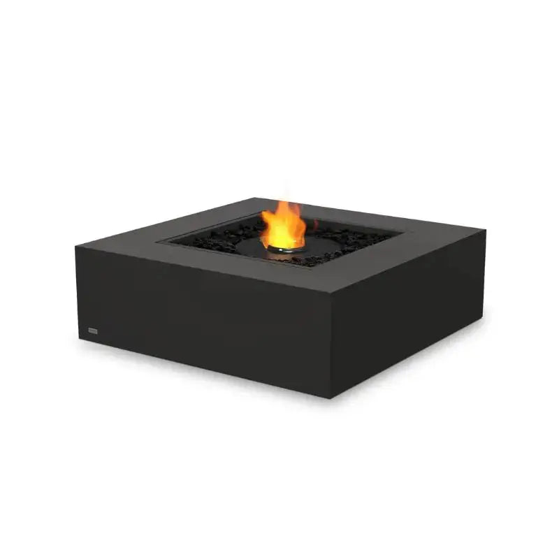 EcoSmart Fire Base 40 Bioethanol Fire Pit Table Graphite Black Burner 