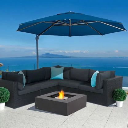 EcoSmart Fire Base 40 Bioethanol Fire Pit Table   