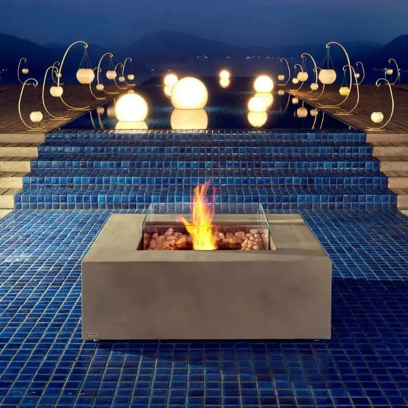 EcoSmart Fire Base 40 Bioethanol Fire Pit Table   