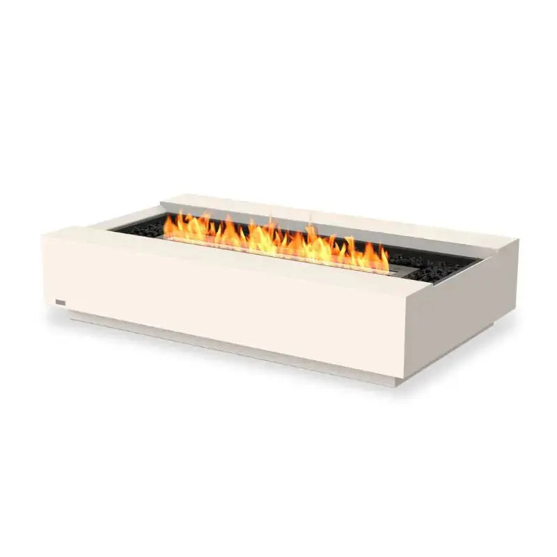 EcoSmart Fire Cosmo 50 Bioethanol Fire Pit Table Bone Black Burner 