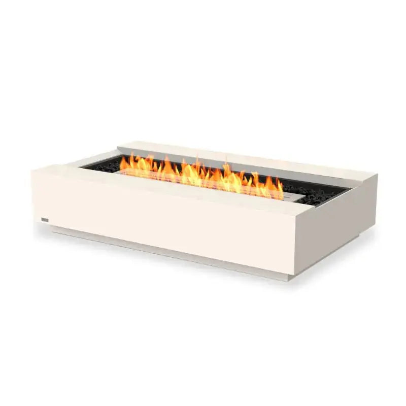 EcoSmart Fire Cosmo 50 Bioethanol Fire Pit Table Bone Stainless Steel Burner 