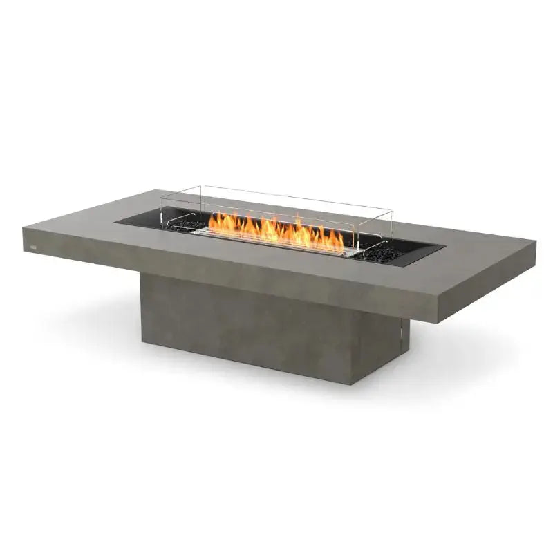 EcoSmart Fire Gin 90 (Chat) Bioethanol Fire Pit Table   