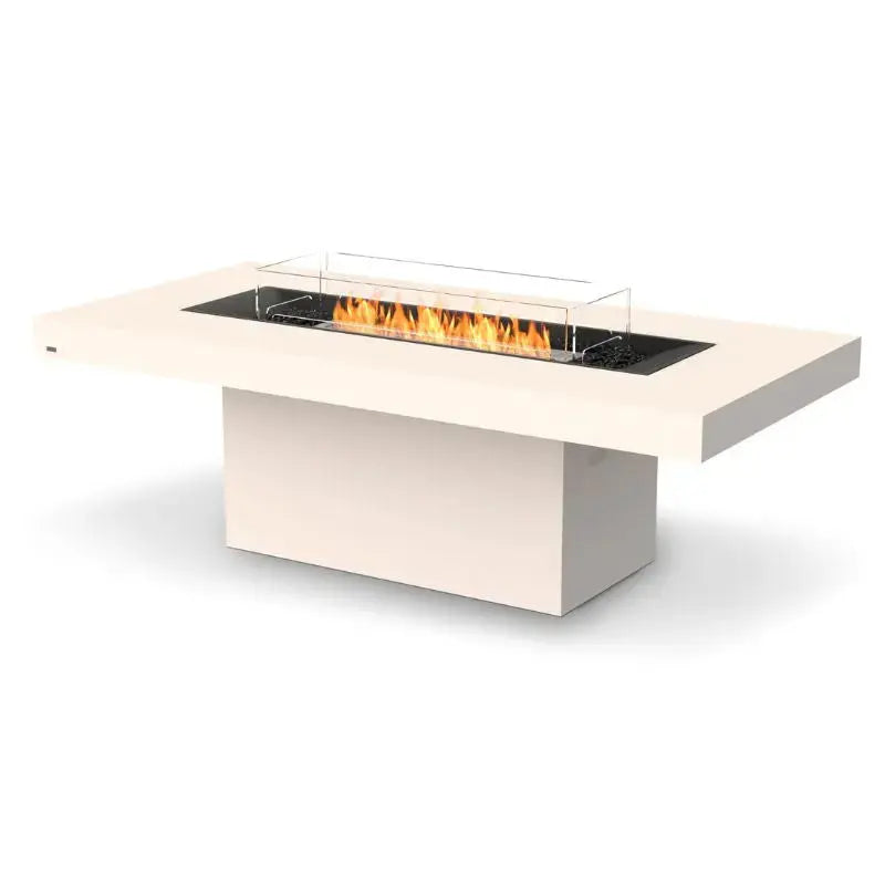 EcoSmart Fire Gin 90 (Dining) Bioethanol Fire Pit Table   