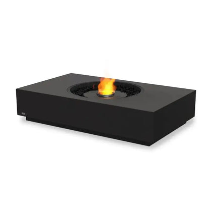 EcoSmart Fire Martini 50 Bioethanol Fire Table Graphite Black Burner 