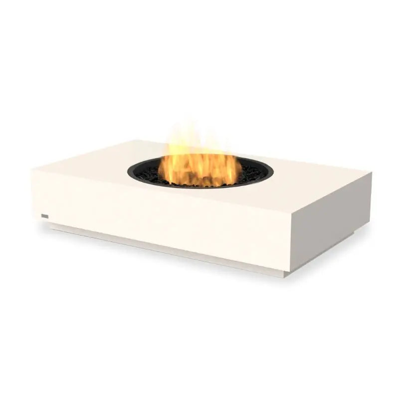 EcoSmart Fire Martini 50 Gas Fire Pit Table Bone  