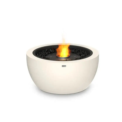 EcoSmart Fire Pod 30 Bioethanol Fire Pit Bone Black Burner 