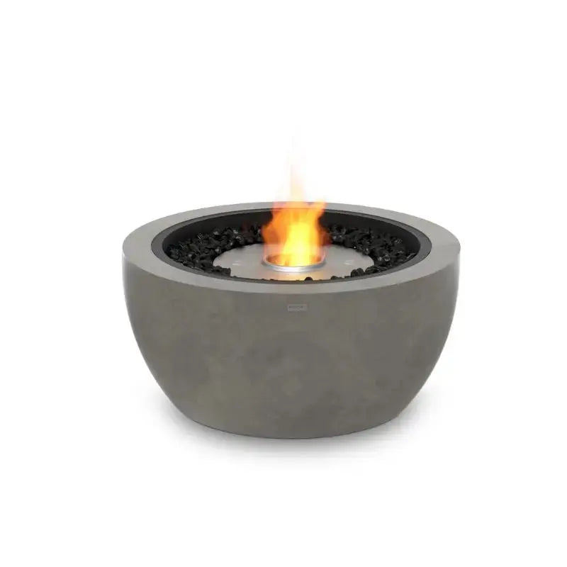 EcoSmart Fire Pod 30 Bioethanol Fire Pit Natural Stainless Steel Burner 