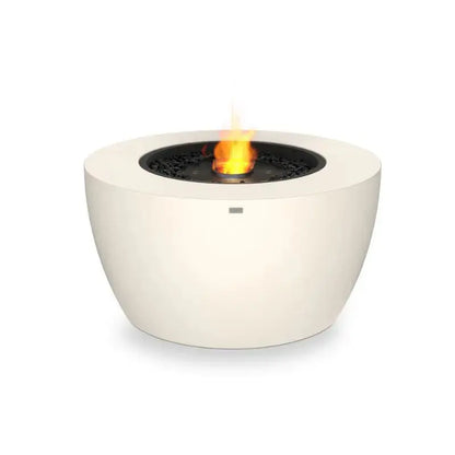 EcoSmart Fire Pod 40 Bioethanol Fire Pit Bone Black Burner 