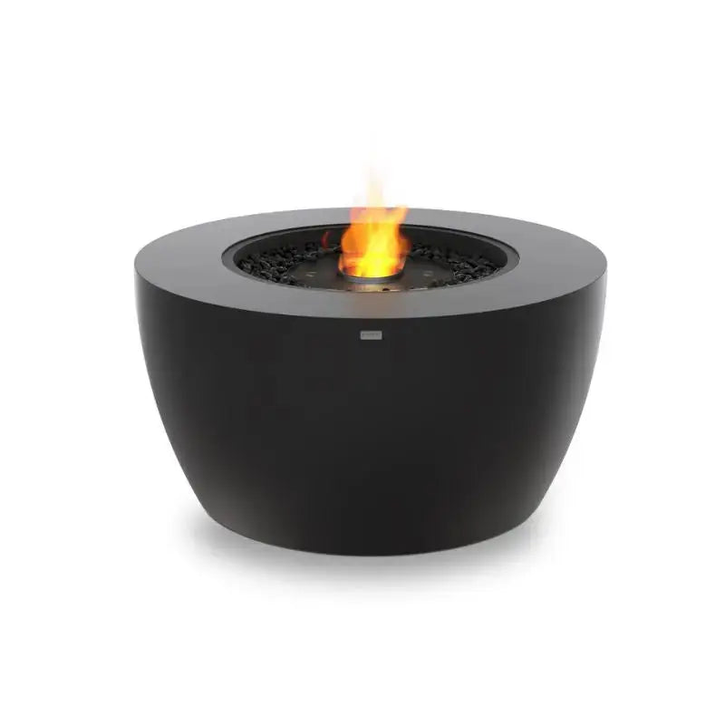 EcoSmart Fire Pod 40 Bioethanol Fire Pit Graphite Black Burner 