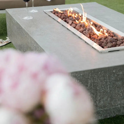 Elementi Fire Hampton Gas Fire Pit Table   