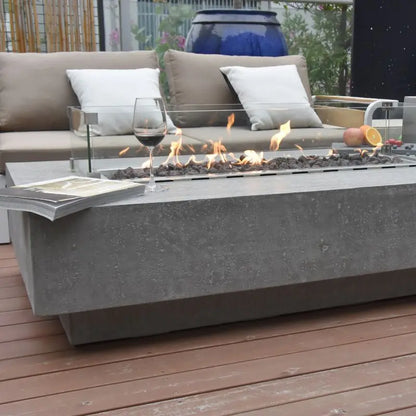 Elementi Fire Hampton Gas Fire Pit Table   