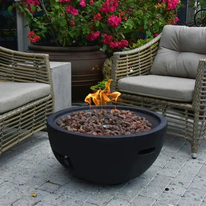 Elementi Fire Jefferson Gas Fire Pit Bowl   