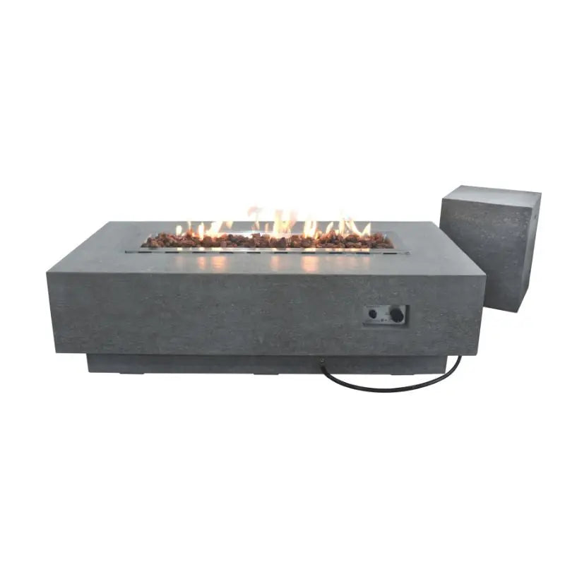 Elementi Fire Kingsale Gas Fire Pit Table   