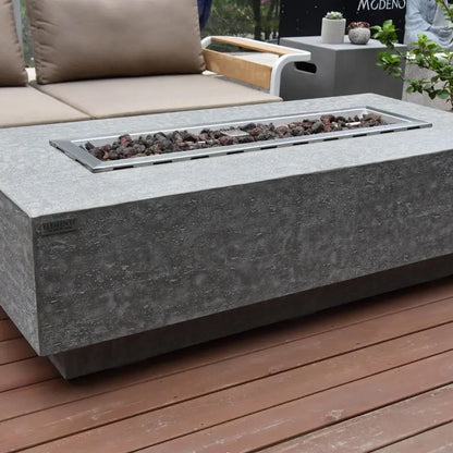 Elementi Fire Kingsale Gas Fire Pit Table   