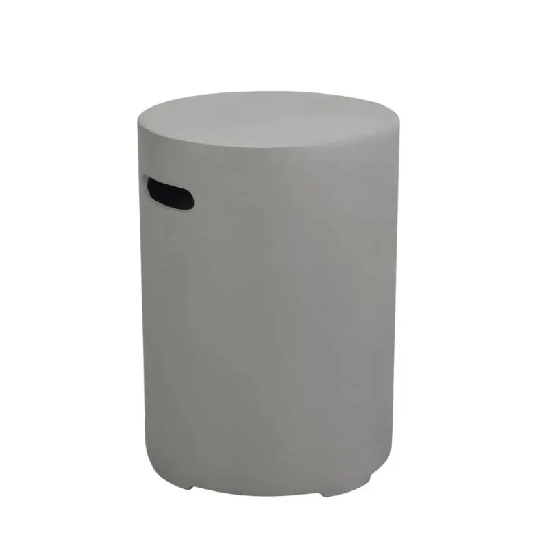 Elementi Fire Round Tank Cover - Smooth Grey   