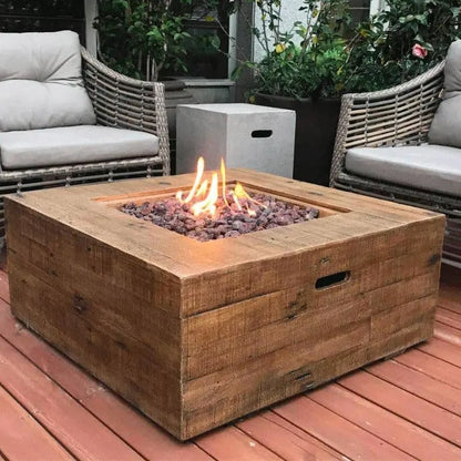 Elementi Fire Wilton Gas Fire Pit Table   