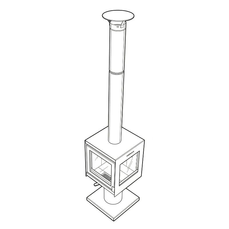 Firebloom Fresco Plus Outdoor Heater
