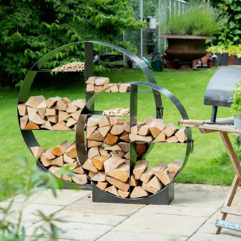 Firepits UK Circular Log Store   