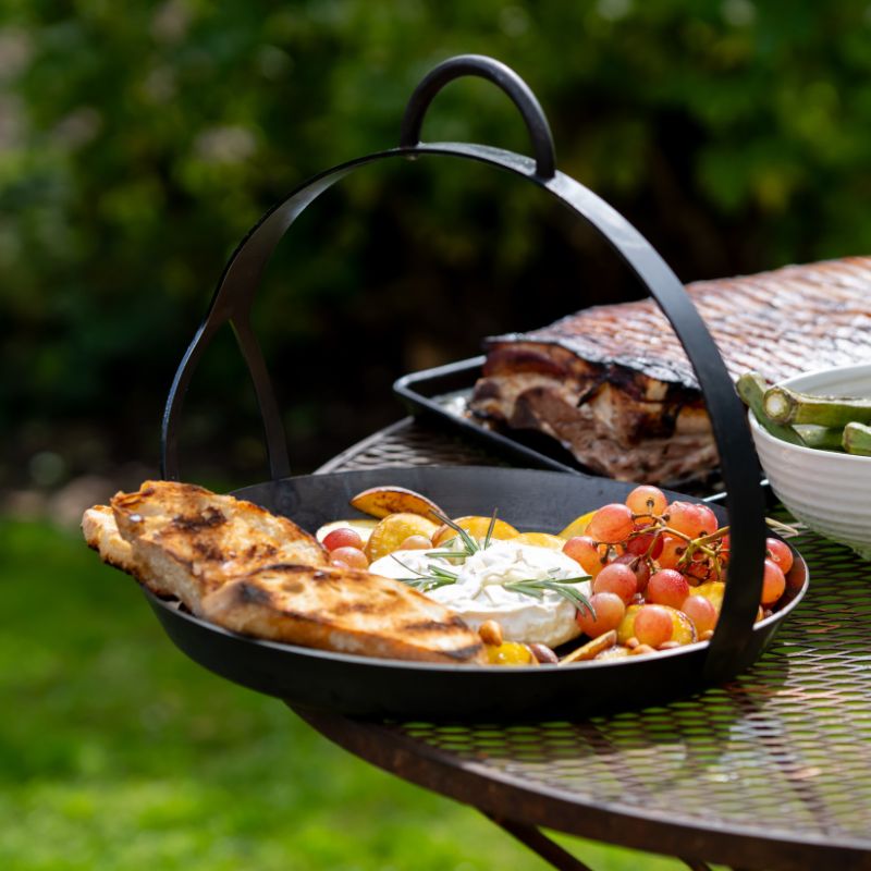 Firepits UK Flat Bottomed Hanging Skillet Pan