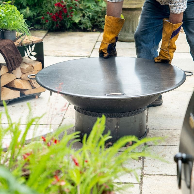 Firepits UK Fire Pit Tool Bundle with Flat Table Top Lid