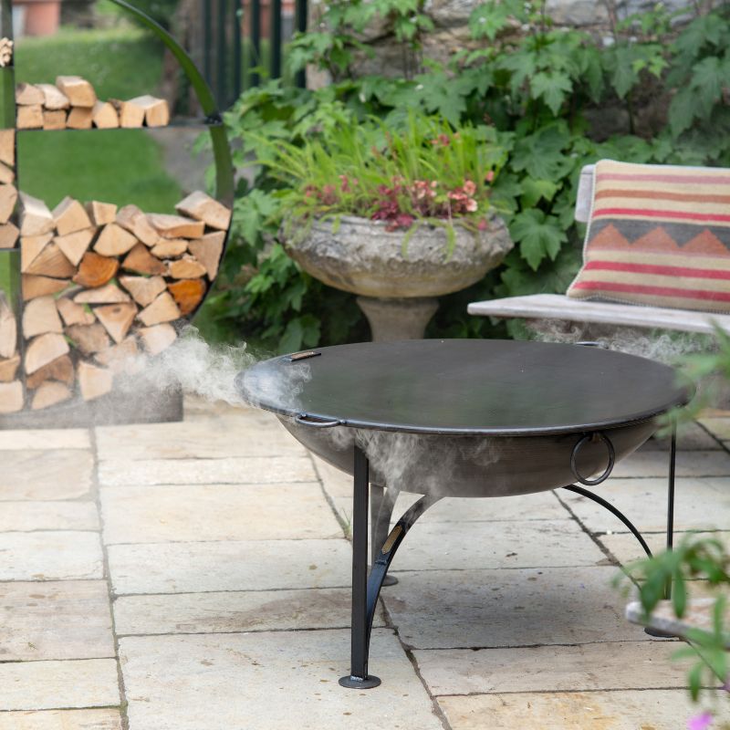 Firepits UK Fire Pit Tool Bundle with Flat Table Top Lid